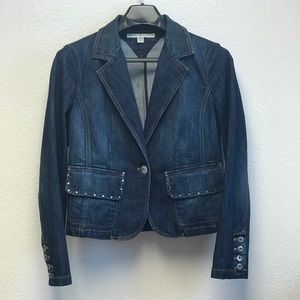 Tommy Hilfiger Denim Blazer Jacket Size L/G